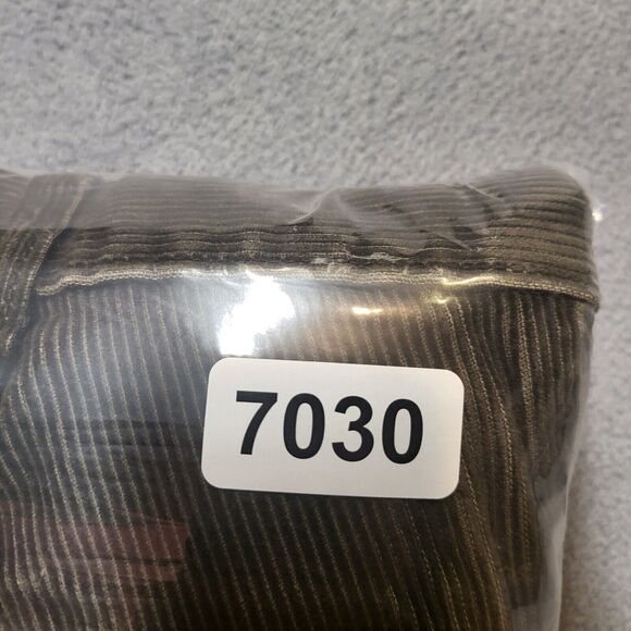 Orvis Corduroy Pants Mens 39x31 Brown Straight Leg Distressed - Picture 9 of 9